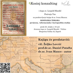 Predstavljanje knjige Kosinjska tiskara u Župi sv. Leopolda B. Mandića, Ljubljanica-Voltino